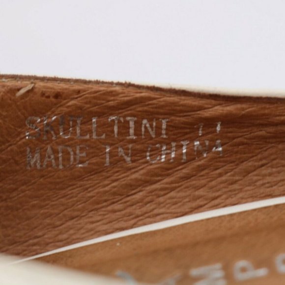 Jeffrey Campbell Womens  Skulltini Flat Shoes - Picture 10 of 11